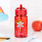 Wanapix | Borraccia per Bambini Personalizzata | Bottiglia con Nome | Scuola/Asilo/Sport | Beccuccio e Maniglia | Tritan - Senza BPA | 440 ml | Rosso - Hada