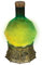 Enhance Gaming Sorcerer's Potion Light with Swirling Mystical Brew - Potion Bottle Mood Light Prop for Tabletop Game Immersion, Playroom, Desk Decor - Soft Glowing Whirling Potion (Green Elixir)