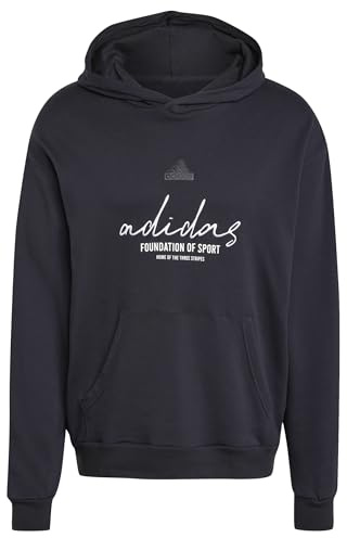 adidas Herren Brand Love French Terry Hoodie Kapuzensweat (1er Pack)