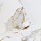 VaryFloral Papier Peint Autocollant Marbre Mat 30cmx300cm Papier Peint Marbre Beige Or Rouleau Adhesif Decoratif Épaissir Papier Adhesif Effet Marbre Stickers Meuble Tiroir Armoire