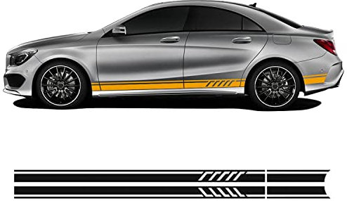 Karosserie Kofferraum Dekoration Aufkleber Taille Linien Aufkleber Tür Seitendekor Aufkleber für Mercedes Benz CLA Class CLA45 CLA250 CLA200 CLA180 AMG W117 C117 X117