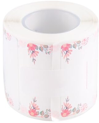 AMIUHOUN Thermo-Etiketten für B21/B3S-Drucker, 40 x 20 mm, 320 Stück, selbstklebend, Therml-Etiketten, Papier für B21/B3S-Etikettenhersteller, A