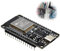 JPGhaha ESP32 Entwicklungsplatine NodeMCU Module ESP-WROOM-32, Type C 2.4GHz Dual-Mode WiFi Bluetooth Dual Cores Microcontroller Integrated, CH340C Chip