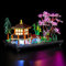 MENZAVA Kit d'éclairage LED Compatible avec Lego 10315 Le Jardin paisible Icons - Jeu de lumière pour Modèle de Blocs de Construction (Modèle Non Inclus)