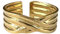 Positiva Jewelry Vergoldeter 18K Verstellbarer Ring – Wasserfest, Langlebig & Modern – Damen Schmuck