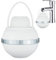 Filtro per vasca da bagno, purificatore riutilizzabile, filtro per rubinetto 'acqua dura, di filtraggio 'acqua della vasca da bagno, per la cura del bambino, pelle sensibile, ammollo
