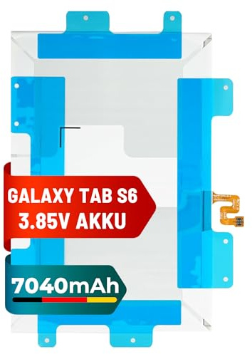 Mpsmobile® Akku für Samsung Galaxy Tab S6 Lite | 7040mAh | Ersatzakku EB-BT725ABU für T860/P610