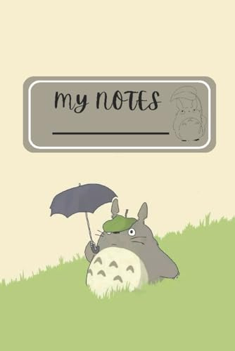 Embark on Your Next Adventure with the My Notes Totoro-Inspired Notebook!