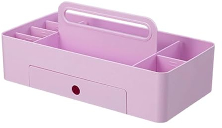 Folpus Aufbewahrungsbox mit Fächern, Tragetasche, Behälter, Kosmetik-Organizer für Shampoo und Spülung, Schrank, Bastelbedarf, Seifenspender