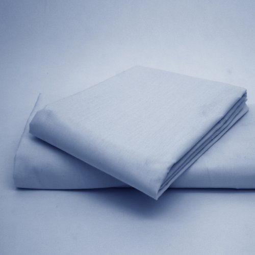 Artistic Fashionista Limited Non-Iron EASY CARE 16 (40cm) Extra Deep Fitted Bed Sheet - PERCALE Quality for Thick MATTRESS - Single, Double, King & Super King- ALL UK SIZES NEW (King Size, Sky Blue)