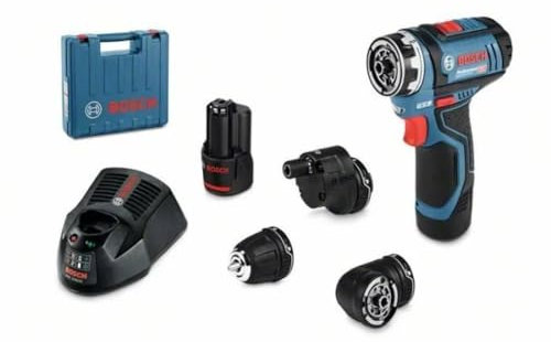 Bosch Professional MP GSR 12V-15 FC Akku-Bohrschrauber, 12 V, 2. Akku, 06019F6006
