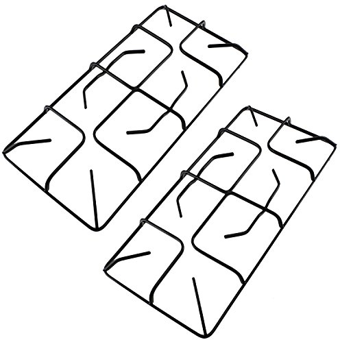 Spares2go **NON-UNIVERSAL** Pan Support Stand for Stoves Gas Cooker Hob 220mm x 470mm (Pack of 2)