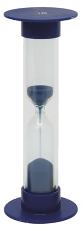 TimeTEX Sanduhren-Set 5-TLG, 10cm hoch, 2,5cm ø (1 Zeiteinheit)