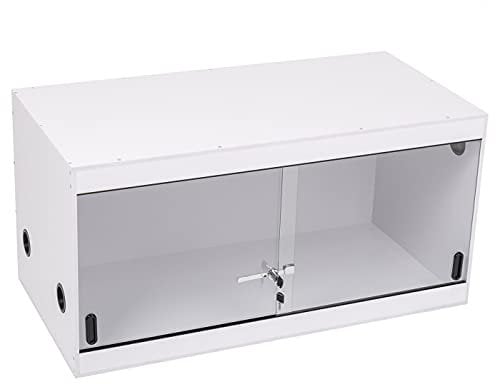 VOSS.PET Terra-Plus Terrarium 100x 50x 50cm Reptilien Glas Reptix Terraristik Schlange Terrarien Spinne Amphibien
