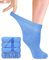 Fiera Besa Diabetiker Socken Damen mit Lycra, 4 Paar, Knöchelhoch Bambus-Viskose Socken, Superweiche, Dünne und ohne Naht Bambus-Viskose socken für den Alltag, 35-38 und 39-42 (39-42, Blau)