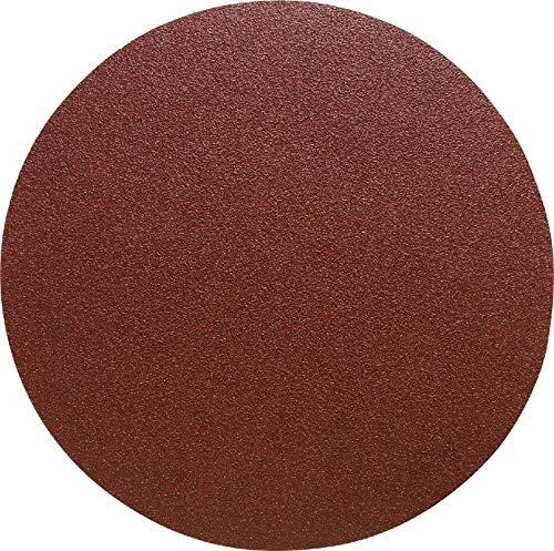 Klingspor PS 22 K Schleifscheibe/Klett Schleifscheiben Schleifpapier | Ø 125 mm (ungelocht) | 50 Stück | Körnung/Korn: 80 (50 Scheiben)