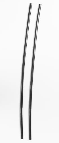 Start Schwarze ineinandergreifende Türschützer 2 Stck. 65 cm