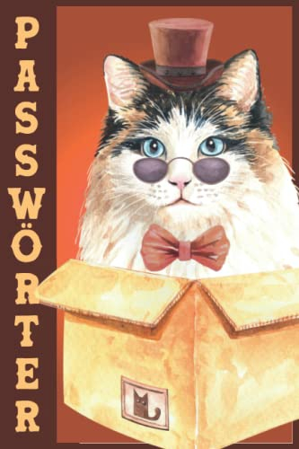 Passwort Notizbuch Mit Register: Passwörter Heft | Geschenk Fur Den Partner