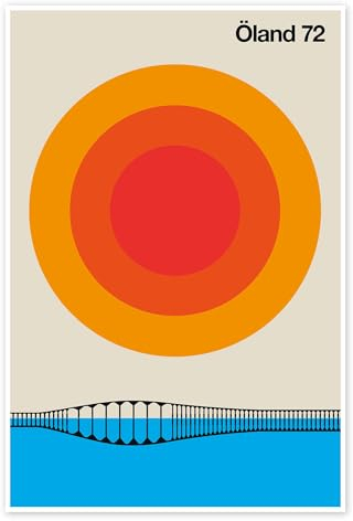 Öland 72 Poster von Bo Lundberg 40 x 60 cm Wandbilder Wanddeko