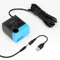 Carcent SP-400LV Pompe de fontaine à eau pour chat, pompe de rechange USB compatible avec Drinkwell en céramique, papillon, bord de mer, acier inoxydable, fontaine à eau en plastique 360° pour animaux