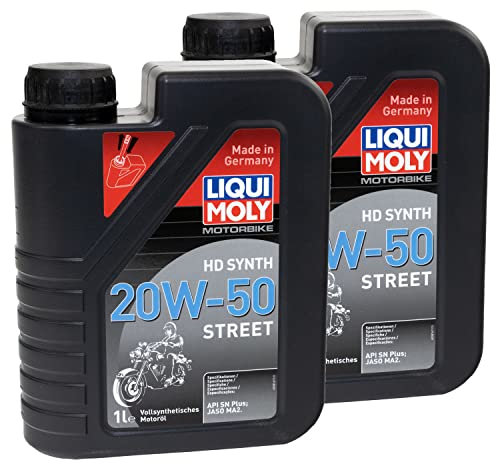 Motoröl Motor Öl LIQUI MOLY Street 20W-50 HD SYNTH 2 X 1 Liter
