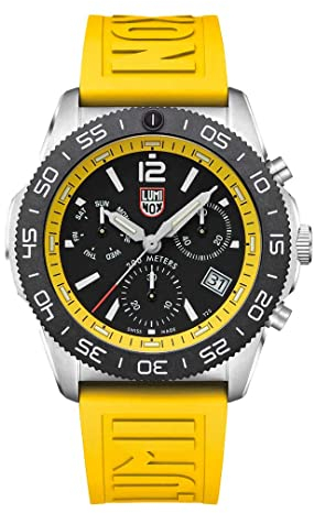 Luminox Herren Analog Schweizer Quarzwerk Uhr mit Kautschuk Armband XS.3145