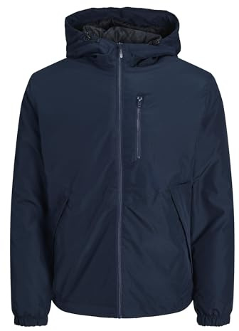 JACK & JONES Men's Long Sleeves Sprinter Outdoor Jacket, Black or Navy Blazer