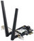 ASUS PCE-AXE5400 Adaptador WiFi6 6E PCI-E con 2 Antenas externas Soporte de Banda de 6 GHz 160 MHz Bluetooth 5.2 WPA3 Seguridad de Red OFDMA y MU-MIMO