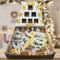 Cheese & Marmalade Hamper Gift Set - Selection of 20 Ilchester Individually Wrapped Portions and 6 x 42g Jams Jar Infused Spirit Preserves. Cheese Gift Set for Him or Her for Special Occasion.