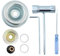 Jaeskeclip Kit adattatore per lama, 8 pezzi di accessori per decespugliatore, kit adattatore lama decespugliatore per decespugliatori, compatibile con FS36, FS40, FS44, FS55, FS55C, FS55R, FS55T,