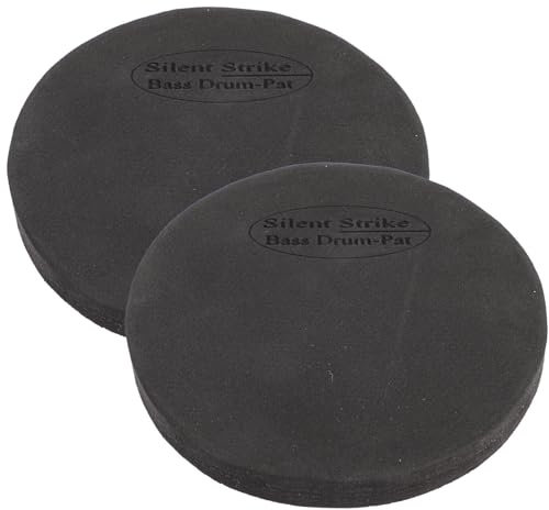 GLEAVI Zubehör Für Trommeln 2 Stück Bassdrum Fell Drumhead Pads Bassdrum Fell Haut Drum Set Aufkleber Für Rock & Gospel Drum Set Zubehör Trommelzubehör