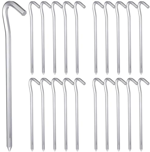 Toddmomy Accesorios 20 Piezas Clavo Molido Ganchos para Toldos Aleación De Aluminio Pabellón Accesorios Ar
