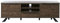 FJORDFORM TV Lowboard, Smoked Eiche, Schwarze Metallbeine
