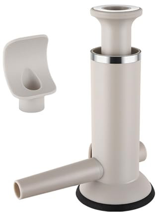 HUAJINGKEJI Stainless Steel Sausage Meat Stuffer Delicate Kitchen Meat Stuffer for Sausages and Canned Goods with Stainless Build