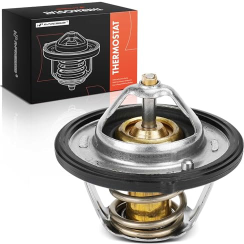 A-Premium Engine Coolant Thermostat with Seal Compatible with Nissan Altima 2019-2024, Rogue 2017-2019 2021-2023, Rogue Sport 2017-2022, Sentra 2007-2024, Versa Note, Juke, NV200, Cube, Micra