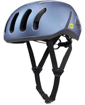 Catlike KOMPACTO II Unisex Allround Helm mit MIPS Evolve In-Mold-Konstruktion und 18 Belüftungsöffnungen für Straße, Gravel, MTB, Blau Allure Metallic Matt