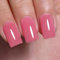 Imtiti Transparent Vernis Semi Permanent, Transparent Rose Vernis Gel UV Semi Permanent Jelly French Gelée Gel Nail Polish Printemps Eté UV Led Soak Off 10ml