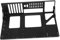 Angoily Motherboard Halterung Aus Hochwertigem Stabiles Motherboard Rack Mit Breitem Wärmeableitungsdesign Für ATX-gehäuse Und Grafikarten Organisierte Kabelführung Und Einfache Installation