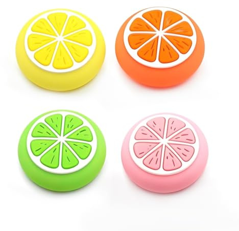 4 grip swi-itch, accessoires joystick swi-itch pour Swi-itch, joystick swi-itch en forme de fruit.