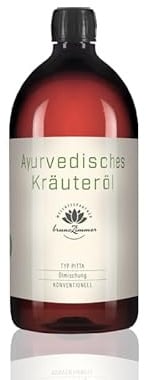 Ayurveda Massageöl Pitta - Massageöl und Basisöl (1 Liter)