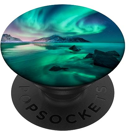 PopSockets Polarlicht Nordlichter PopSockets mit austauschbarem PopGrip