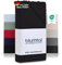 Blumtal® Basics Spannbettlaken 90x200cm Jersey - Oeko-TEX zertifiziertes Spannbettuch aus 100% Baumwolle - Schwarz
