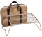 CAMPMAX Lagerfeuer-Grill 304 Edelstahl Grillrost, klappbarer Campinggrill Heavy Duty mit Tragetasche, klein