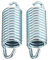 Riloer 2X HINTERER BREMSSATTEL RÜCKLAUFFEDER kompatibel mit RENAULT MEGANE SCENIC 97-03 WHC0111X2G