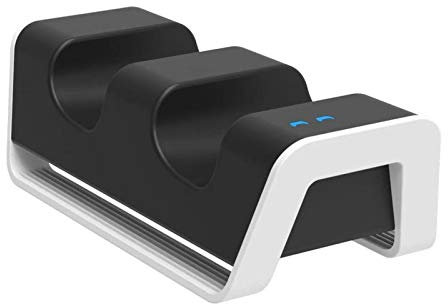 GoldCister PS5 Controller Charger Station, Wireless Gamepad Charging Station for PS5, Type-C Fast Dual Charging Station for Sony Playstation 5