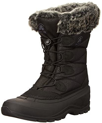 Kamik Damen Momentum 3 Schneestiefel, Schwarz, 39 EU