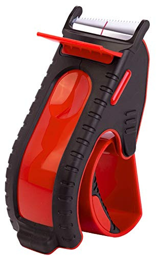 Robuster Packbandabroller, intelligente Klebebandpistole: TENDO° Essential-Linie, ergonomischer Klebebandabroller für 5,1 cm Klebeband, mit patentierten 10° geneigten Chromklingen – P-2200 (4.