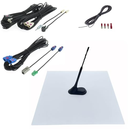 Dietz Antennenträger-Set A2 T3 - UKW, DAB+, GPS - Fakra, DIN, ISO, SMB - für Wohnmobil - A2T3L750UNI