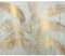 decomonkey Fototapete Palmen Natur 450x315 cm XXL Design Tapete Fototapeten Tapeten Wandtapete moderne Wand Schlafzimmer Wohnzimmer Laub Pflanzen Abstrakt Blätter Stein beige