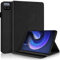 Succtopy Custodia Xiaomi Pad 6/Pad 6 Pro 11 Pollici 2023,Cover in Pelle PU Flip Portafoglio con Porta Penna Xiaomi Pad 6 11 2023,Custodia Protettiva con Slot Card Xiaomi Pad 6 Pro 11 2023,Nero